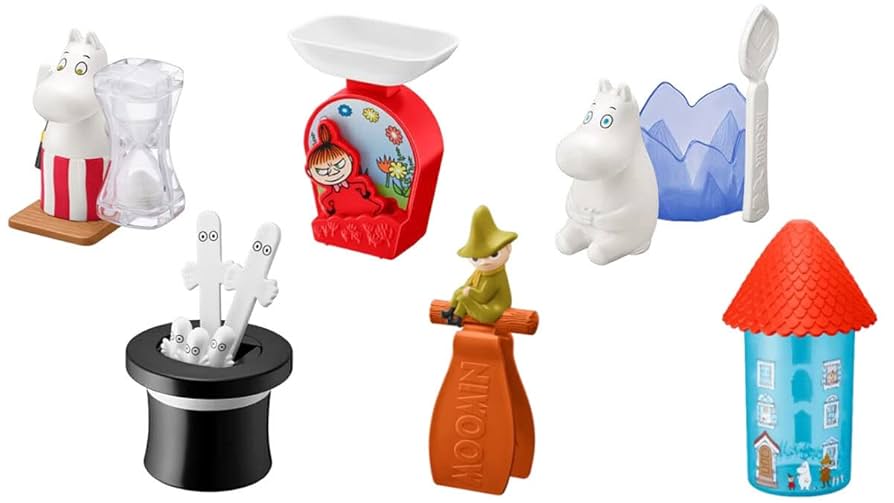 Amazon.co.jp: ハッピーセット ムーミン 全6種フルセット（第1弾